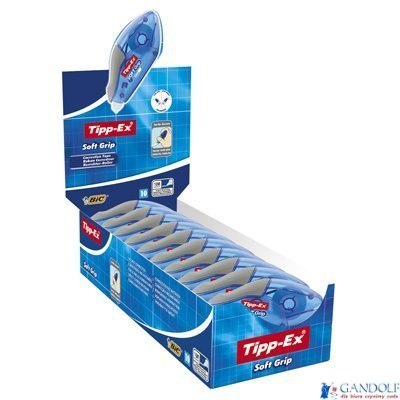 Korektor w taśmie TIPP-EX Soft Grip, 895933 Korektor w taśmie TIPP-EX Soft Grip, 895933