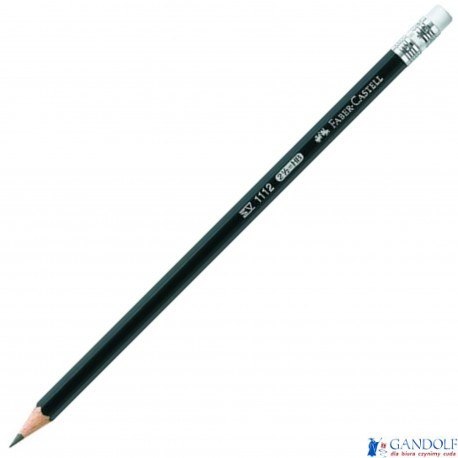 Ołówek 1112 HB (12) z gumką FC111200 BLACKLEAD FABER-CASTELL Ołówek 1112 HB (12) z gumką FC111200 BLACKLEAD FABER-CASTELL