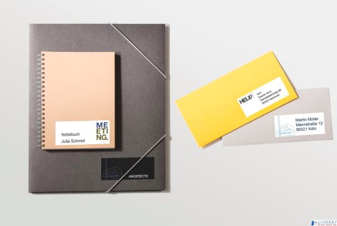 Trwałe etykiety uniwersalne 3477 105 x 41 100ark Avery Zweckform