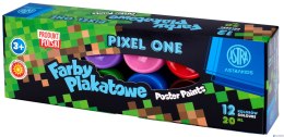 Farby plakatowe Pixel One 12 kolorów 20 ml ASTRA, 301221006