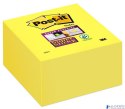 Kostka samoprzylepna POST-IT_ Super Sticky (2028-S), 76x76mm, 1x350 kart., ultra żółta