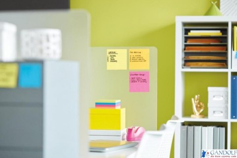 Bloczek samoprzylepny POST-IT_ Super Sticky (655-S), 127x76mm, 1x90 kart., żółty Bloczek samoprzylepny POST-IT_ Super Sticky (655-S), 127x76mm, 1x90 kart., żółty