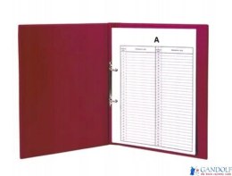 Segregator do akt osob. 6,5 cm 2r/d52 bordo TD-16-07 BIURFOL