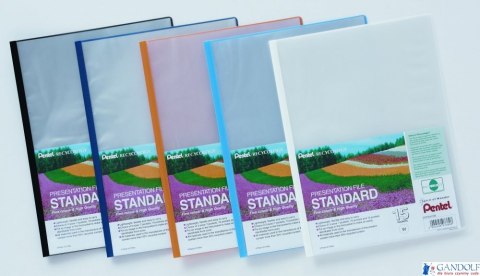 Skoroszyt prezentacyjny, 15 kieszeni błękitny DCP3415-S PENTEL (X) Skoroszyt prezentacyjny, 15 kieszeni błękitny DCP3415-S PENTEL (X)