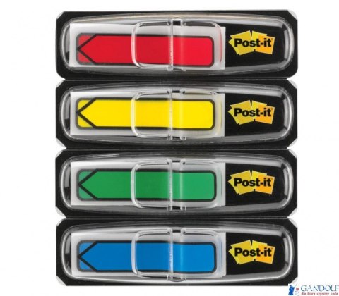 Zakładki indeksujące POST-IT 12x43mm strzałki 4x24szt 684ARR3 3M Zakładki indeksujące POST-IT 12x43mm strzałki 4x24szt 684ARR3 3M