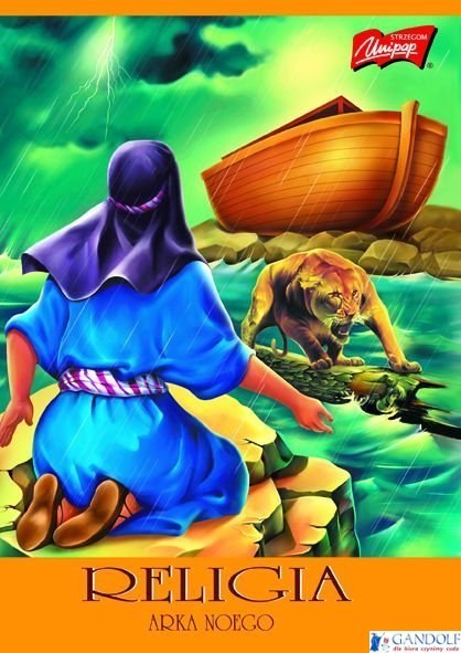 Zeszyt A5 32k kr. cień RELIGIA laminowany kratka UNIPAP