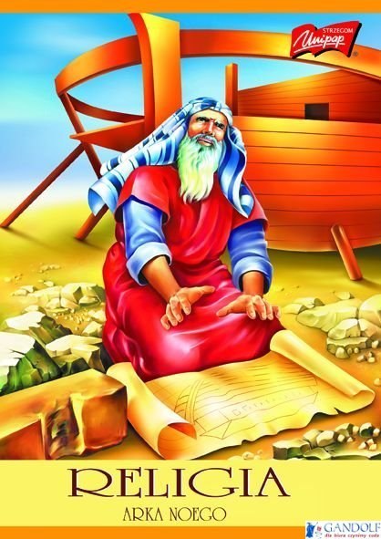 Zeszyt A5 32k kr. cień RELIGIA laminowany kratka UNIPAP