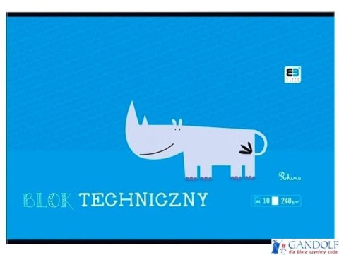 Blok techniczny A4 B&B KIDS 6906 INTERDRUK Blok techniczny A4 B&B KIDS 6906 INTERDRUK