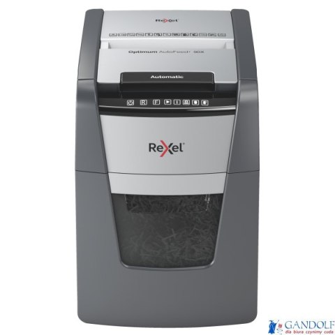 Niszczarka Rexel Optimum AutoFeed+ 90X, (P-4), 90 kartek, 34 l kosz, 2020090XEU Niszczarka Rexel Optimum AutoFeed+ 90X, (P-4), 90 kartek, 34 l kosz, 2020090XEU