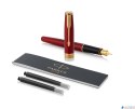 Pióro wieczne (F, stalówka ze stali) SONNET RED LACQUER GT PARKER 1931473, giftbox (X)