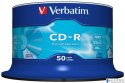 Płyta CD-R VERBATIM CAKE (50) Extra Protection 700MB x52 43351