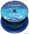 Płyta CD-R VERBATIM CAKE (50) Extra Protection 700MB x52 43351
