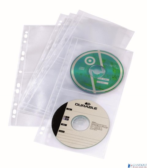 CD/DVD COVER LIGHT S obwoluta na 4 CD Przezro czysty 528219 DURABLE CD/DVD COVER LIGHT S obwoluta na 4 CD Przezro czysty 528219 DURABLE