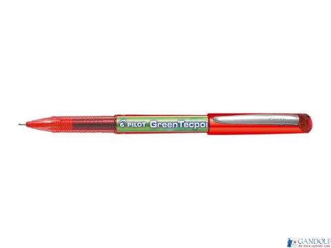Cienkopis kulkowy GREENTECPOINT BG czerwony BX-GR5-R-BG PILOT