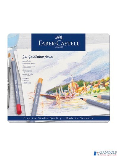 Kredki akwa.GOLDFABER aqua 24kol.op.metal. 114624 FC