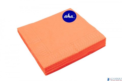 Serwetki AHA pomarańczowe 33x33cm, 20sztuk, intensywny Serwetki AHA pomarańczowe 33x33cm, 20sztuk, intensywny
