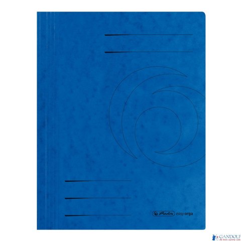 Skoroszyt_kartonowy A4 ze sprężynką niebieski 10902989 Herlitz Skoroszyt_kartonowy A4 ze sprężynką niebieski 10902989 Herlitz