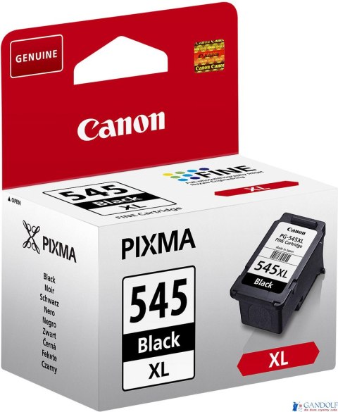 Tusz CANON PG545XL (PG-545XL/8286B001) czarny 15ml Tusz CANON PG545XL (PG-545XL/8286B001) czarny 15ml