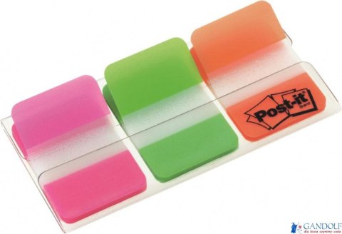Zakładki indeksujące POST-IT_ do archiwizacji (686-PGOEU), PP, silne, 38x25mm, 3x22 kart., mix kolorów Zakładki indeksujące POST-IT_ do archiwizacji (686-PGOEU), PP, silne, 38x25mm, 3x22 kart., mix kolorów