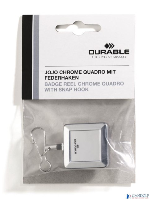 Mechanizm ściagający z karabińczykiem, 80 cm, 832823 DURABLE