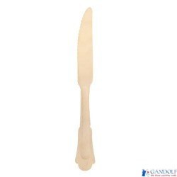 Nóż drewniany 100 szt. 16,5 cm 39005 Nóż drewniany 100 szt. 16,5 cm 39005