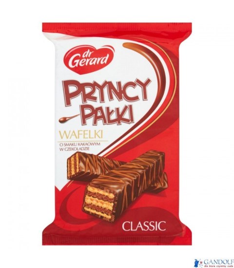 PRYNCYPAŁKI Wafelki z kremem kakaowym w czekoladzie CLASSIC dr Gerard 200G PRYNCYPAŁKI Wafelki z kremem kakaowym w czekoladzie CLASSIC dr Gerard 200G