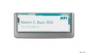 Tabliczka informacyjna149x52.5 grafitowa 486037 Click Sign DURABLE