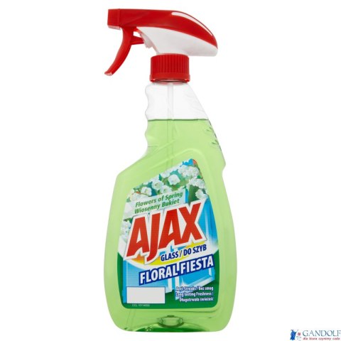 AJAX Płyn do mycia szyb 500ml Floral Fiesta ( zielony )rozpylacz 76688 AJAX Płyn do mycia szyb 500ml Floral Fiesta ( zielony )rozpylacz 76688