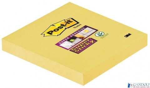 Bloczek 3M POST-IT 76x76mm żółty 90k Super Sticky (654)70005197911 Bloczek 3M POST-IT 76x76mm żółty 90k Super Sticky (654)70005197911