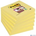 Bloczek 3M POST-IT 76x76mm żółty 90k Super Sticky (654)70005197911