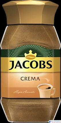 Kawa JACOBS CREMA GOLD 200g rozpuszczalna Kawa JACOBS CREMA GOLD 200g rozpuszczalna
