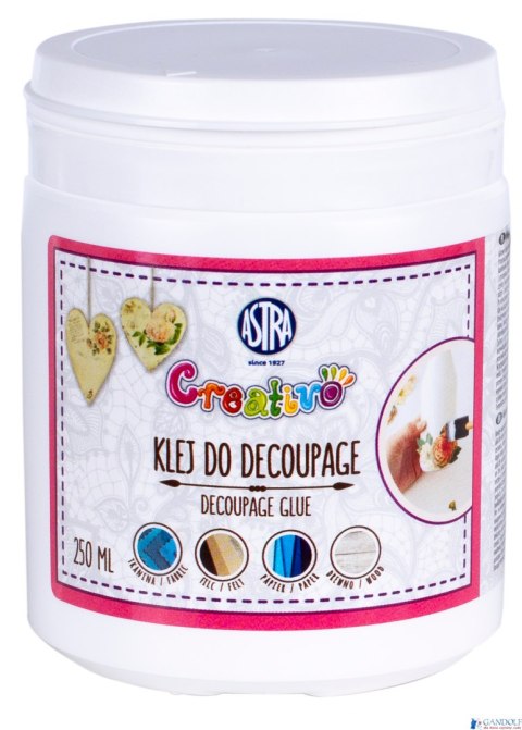 Klej do decoupage Astra Creativo 250 ml, 401120002