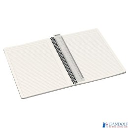 Kołonotatnik Office Card A4, w linie, niebieski Leitz , 46480035