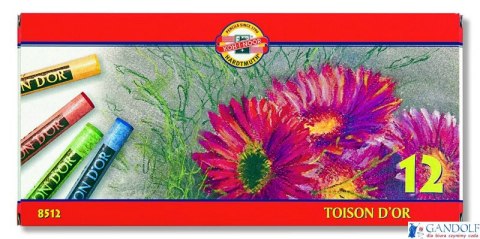 Kredki past.suche 12 kol.8512 KOH I NOR