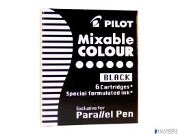 Naboje PARALLEL czarne IC-P3-S6-B PILOT