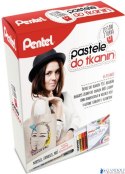 Pastele do tkanin / Zestaw z torbą PTS7-BN15-T PENTEL