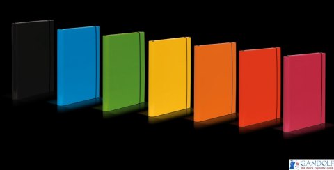 Teczka skrzydłowa z gumką CARIBIC 4cm pomarańczowa VAUPE, 339/16