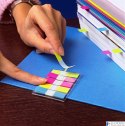Zakładki indeksujące POST-IT_ (683-5CB), PP, 12x43mm, 5x20 kart., mix kolorów