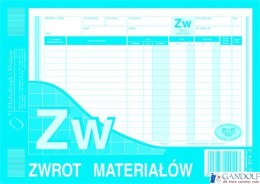 374-3 ZW Zwrot materiałów A5 wilokop.MICHALCZYK I PROKOP