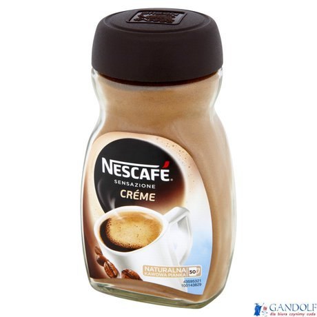 Kawa NESCAFE CREME SENSAZIONE 100g rozp. Kawa NESCAFE CREME SENSAZIONE 100g rozp.