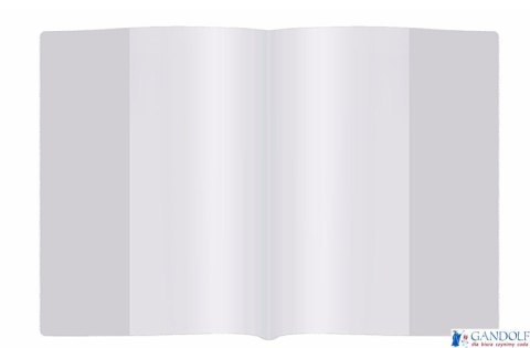 Okładka zeszytowa A5 - 212 bezbarwna(50) kod na szt OZK-01-02 BIURFOL