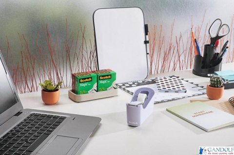 Taśma biurowa SCOTCH_ Magic_(C18-6L), matowa, 19mm, 33m, 6szt., podajnik C-18 GRATIS