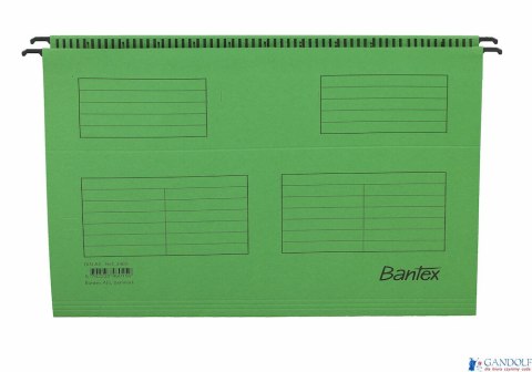 Teczka zawieszana STANDARD zielona BANTEX 100331436 Teczka zawieszana STANDARD zielona BANTEX 100331436