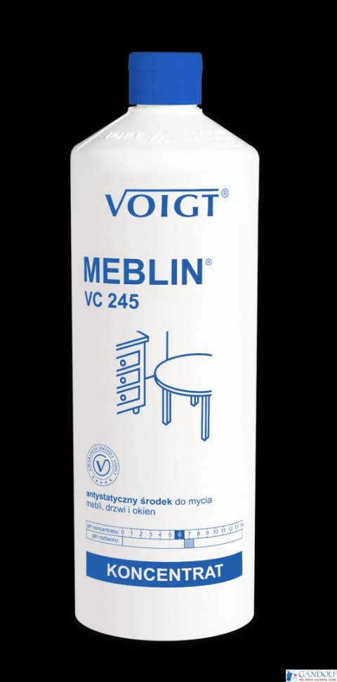 Koncentrat do mycia powierzchni drewnianych 1L VC245, Voigt Meblin Koncentrat do mycia powierzchni drewnianych 1L VC245, Voigt Meblin