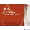Blok techniczny kolor A3 10 kartek UNIPAP