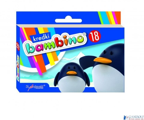 Kredki BAMBINO 18 kol. Kredki BAMBINO 18 kol.