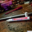 Marker lak.2-4mm 750 żółty EDDING końcówka okrągła