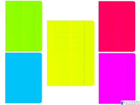 Teczka z gumką A3+ fluo INTERDRUK