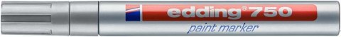 Marker lakierowy 2-4mm 750-54 srebrny końcowka okrągła Marker lakierowy 2-4mm 750-54 srebrny końcowka okrągła
