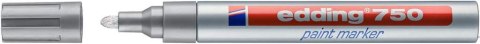Marker lakierowy 2-4mm 750-54 srebrny końcowka okrągła Marker lakierowy 2-4mm 750-54 srebrny końcowka okrągła